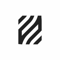 simple B and K initials logo