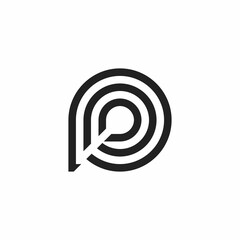 simple B and K initials logo