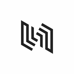 L I and N initials logo