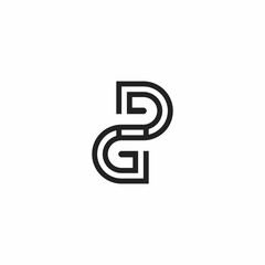 D G and S initials logo
