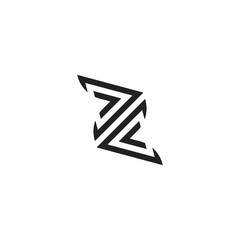 C C and Z initials logo