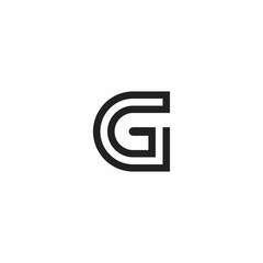 simple G initials logo