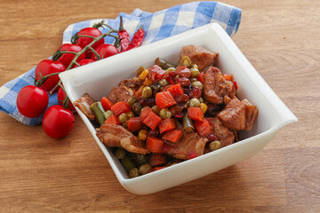 Roasted pork with oyster sauce