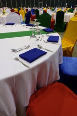 Celebration dinners, seminars, public and private organizations in hotels