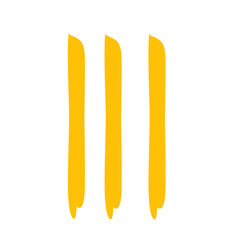 Gold Tally Marks illustration 