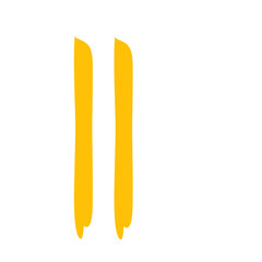 Gold Tally Marks illustration 