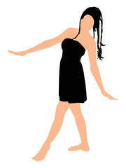 Beautiful young woman