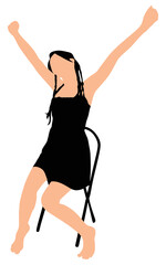 Beautiful young woman