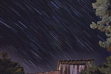 space photography at night