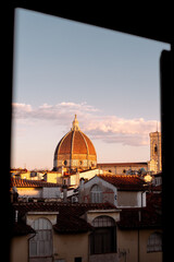 Obraz premium city del fiore cathedral