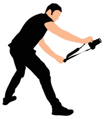 photographer taking a picture