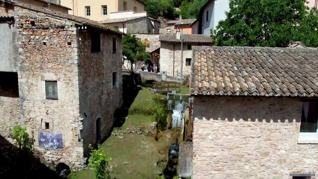 Rasiglia, a water village. Umbria
