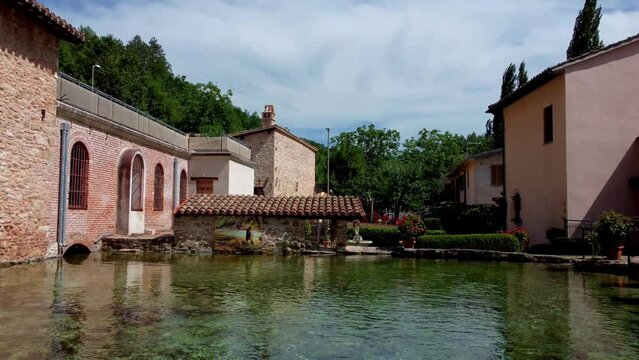 Rasiglia, a water village. Umbria
