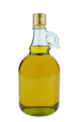 bottle of olive oil, ungrounded, png