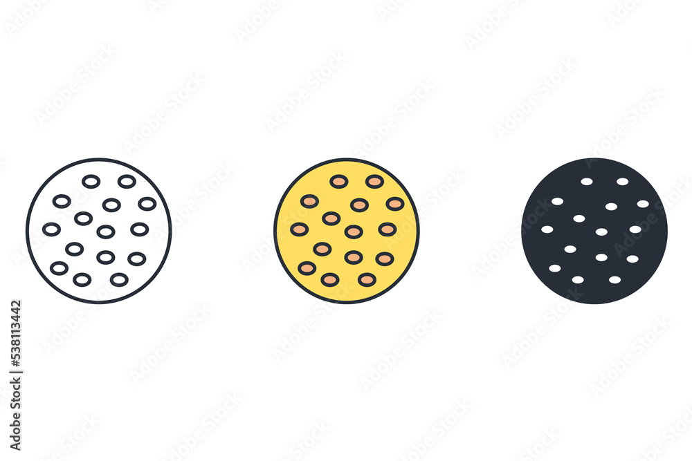 Poster mercury icon vector icon.editable stroke.linear style sign for use web design,logo.symbol illustrati