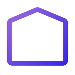 home icon outline gradient style