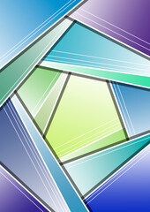 Abstract colorful geometric background 