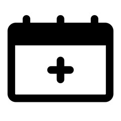 Obraz premium add icon solid style