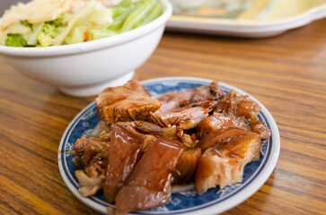 pork with soy sauce
