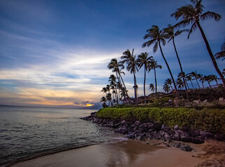 Maui Beach Sunset 2