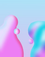 background with hearts