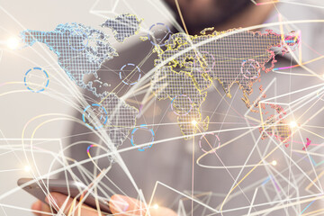 Structure of world economy, communication network..