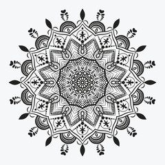 Luxury mandala ornamental background design with  arabesque Islamic style 