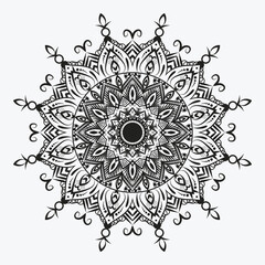 Luxury mandala ornamental background design with  arabesque Islamic style 