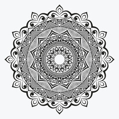 Luxury mandala ornamental background design with  arabesque Islamic style 