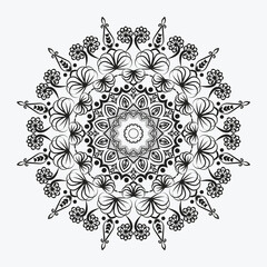 Luxury mandala ornamental background design with  arabesque Islamic style 