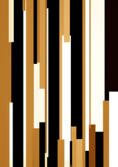 Retro vertical bars in light brown, yellow