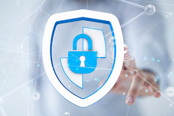 security data code digital in hand