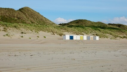 Strandhütte am Nordseestrand