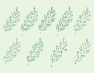 Design elements 2.
Set 27.Collection of frame leaf and tree vector