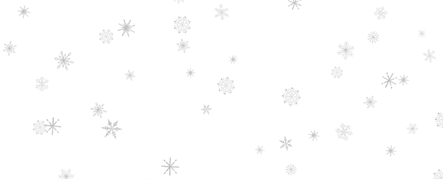 The winter background, falling snowflakes