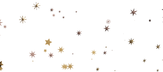 Winter christmas sky with falling snow