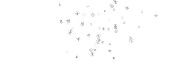 The winter background, falling snowflakes