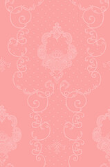 Classical luxury old fashioned damask ornament, royal seamless texture for wallpapers, textile, wrapping. Vintage exquisite floral baroque template.
