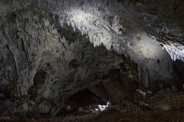 Cave in the mountains