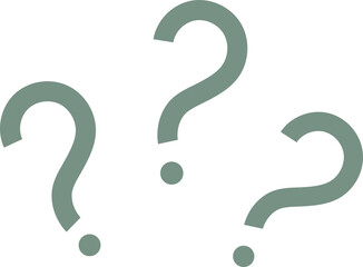 Questions marks illustration