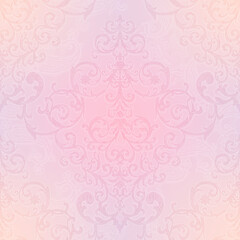 Classical luxury old fashioned damask ornament, royal seamless texture for wallpapers, textile, wrapping. Vintage exquisite floral baroque template.