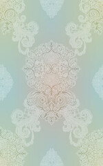 Classical luxury old fashioned damask ornament, royal seamless texture for wallpapers, textile, wrapping. Vintage exquisite floral baroque template.