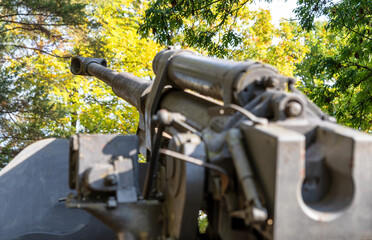 Barrel of a cannon