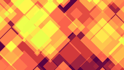 Modern square presentation background. Luxury paper cut background. Abstract decoration, golden pattern, halftone gradients, Golden yellow background