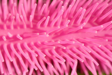 Chenille en silicone anti-stress