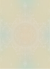 Classical luxury old fashioned damask ornament, royal seamless texture for wallpapers, textile, wrapping. Vintage exquisite floral baroque template.