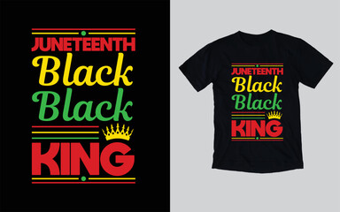 Juneteenth typography t-shirt design, Juneteenth Celebration, Happy Juneteenth day, Black History