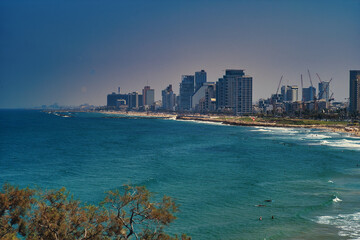 Beautiful Views of Tel Aviv Yafo, Israel