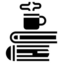BOOK 16 glyph icon