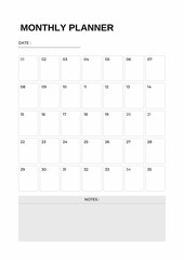 monthly planner